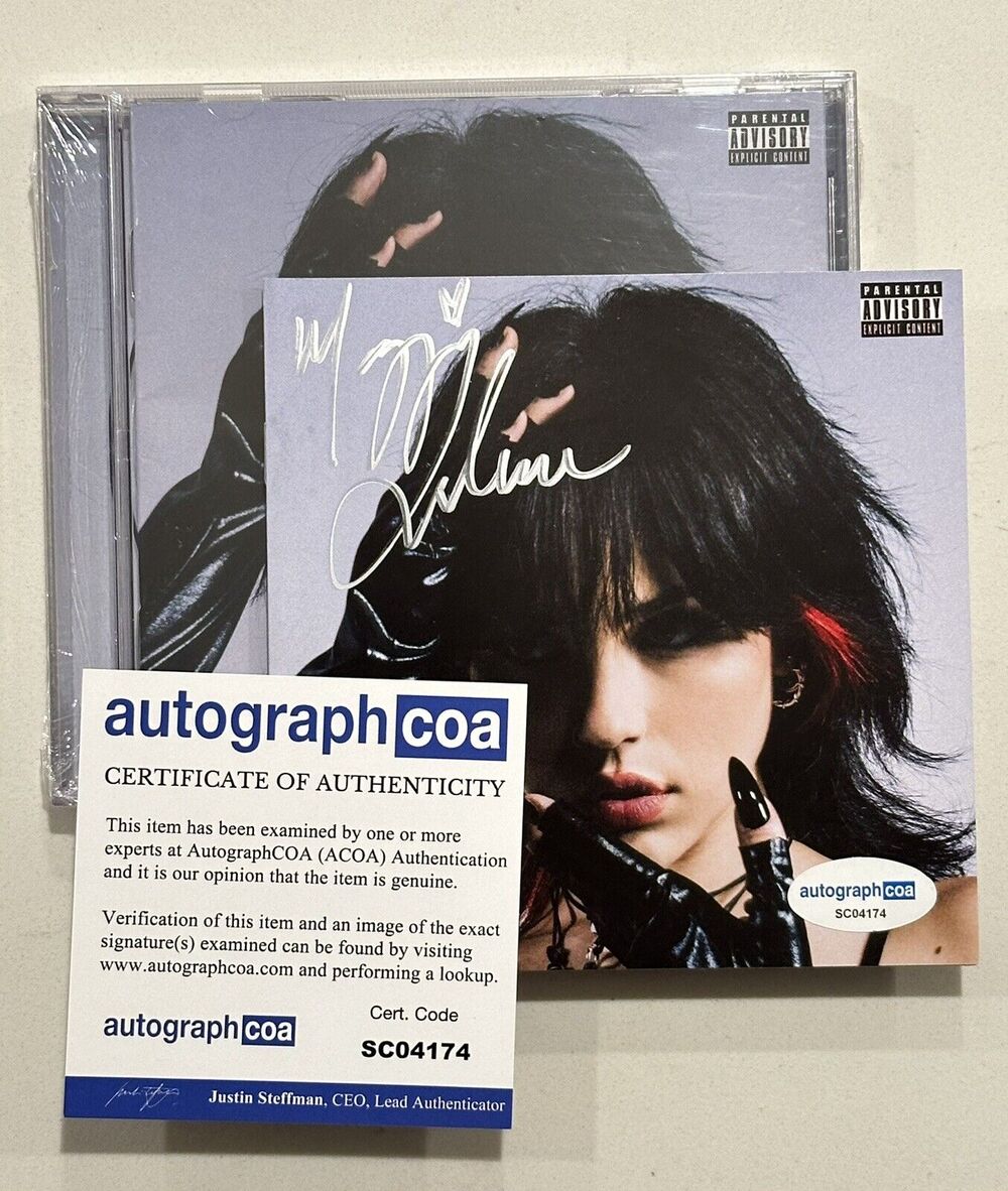 MAGGIE LINDEMANN - Paranoia Cd with Signed / Autographed COA Booklet - ACOA #2